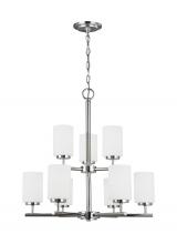 Generation Lighting 31162-05 - Oslo Nine Light Chandelier