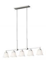 Generation Lighting 6613705-962 - Ellis Harper Five Light Island Pendant