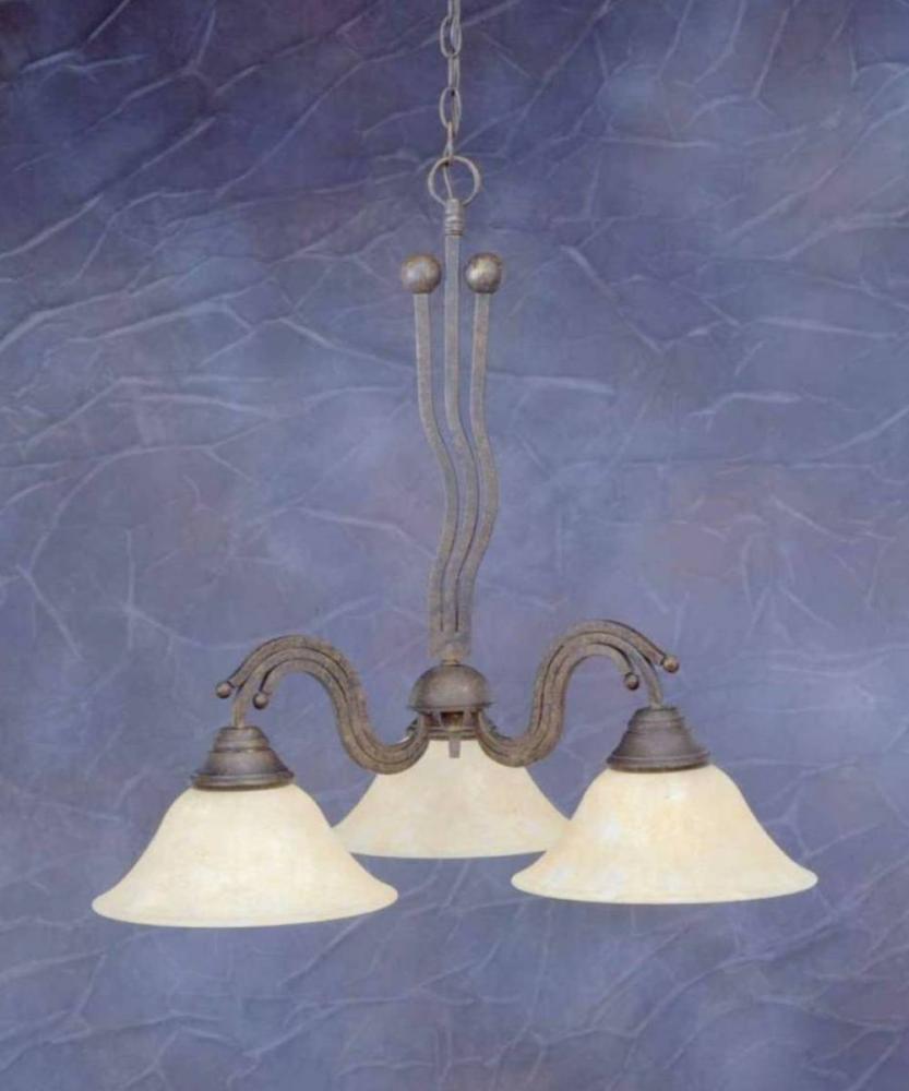 Bronze Down Chandelier
