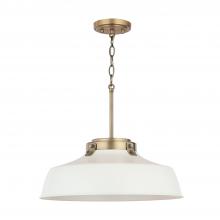 Capital 9D330A - 1-Light Metal Pendant