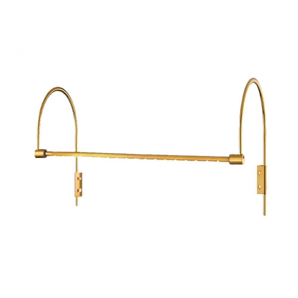 PICTURE LIGHT,18IN HALOGEN,GLD