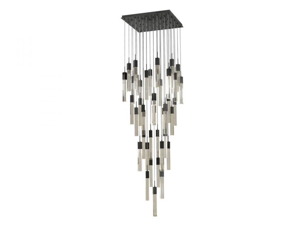 The Original Glacier Collection 41 Light Bubbled Crystal Multi Port Pendant