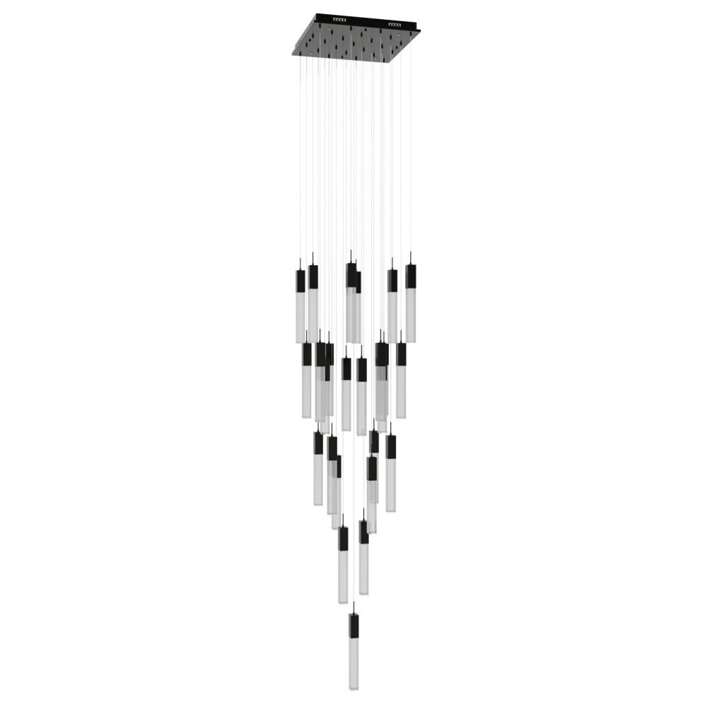 The Original Glacier Snow Collection 25 Light Acyrlic Multi Port Pendant