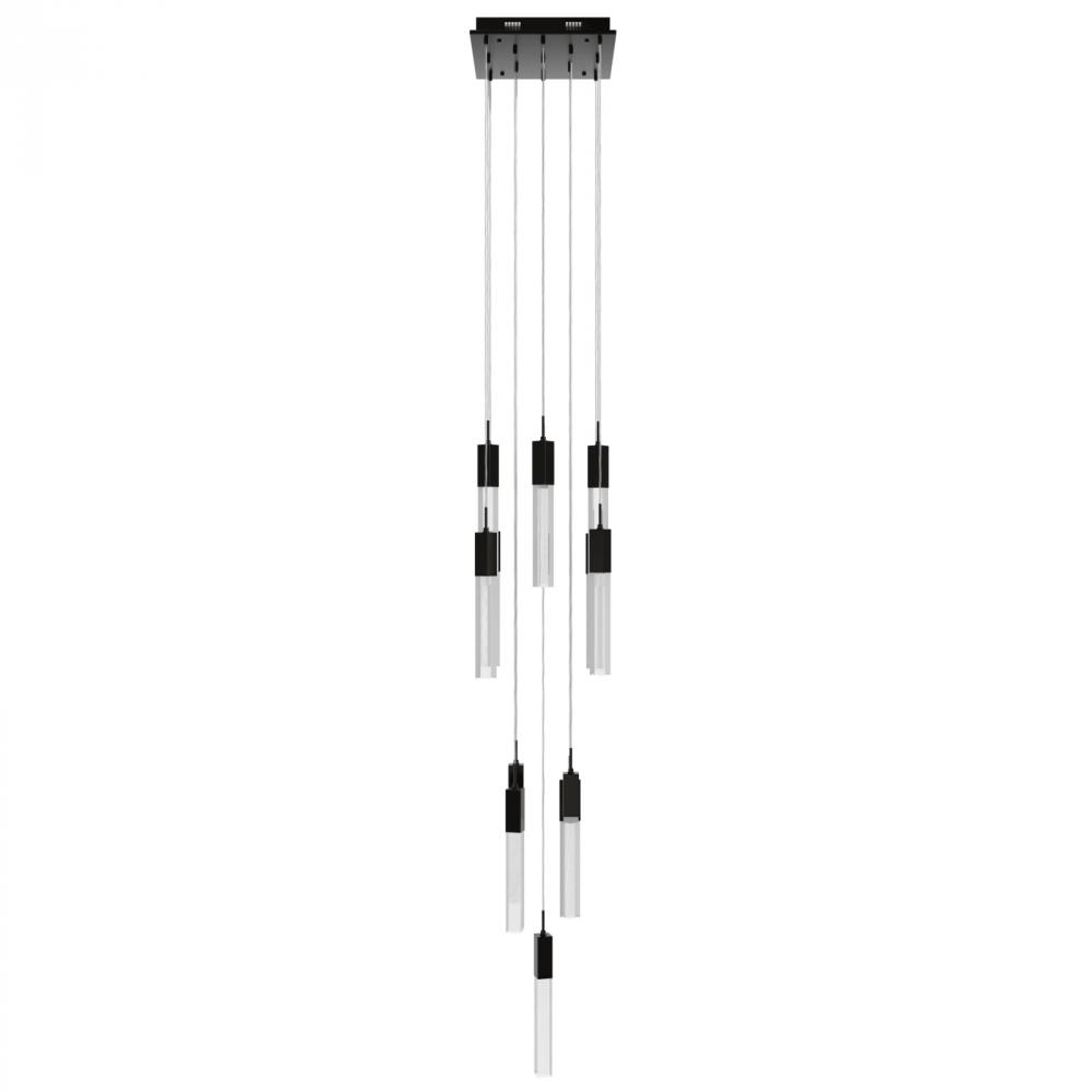 The Original Glacier Snow Collection 13 Light Acyrlic Multi Port Pendant
