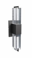 Avenue Lighting HF3012-BB-XL-SNW - The Original Glacier Avenue Snow Crystal Wall Sconce
