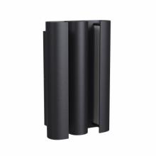 Avenue Lighting AV9912-BLK - Avenue Outdoor 13" Sconce in a Black Ripple Frame