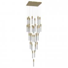 Avenue Lighting HF1903-41-GL-BB-SNW - The Original Glacier Snow Collection 41 Light Acyrlic Multi Port Pendant