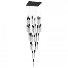 Avenue Lighting HF1903-41-GL-BK-SNW - The Original Glacier Snow Collection 41 Light Acyrlic Multi Port Pendant