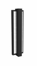 Avenue Lighting AV2918-BLK - Avenue Outdoor 18" Rectangular Sconce in Black with LED Panel