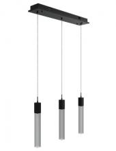 Avenue Lighting HF1900-3-GL-BK-SNW - The Original Glacier Snow Collection 3 Light Acyrlic Multi Port Pendant