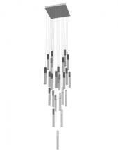 Avenue Lighting HF1904-25-GL-CH-SNW - The Original Glacier Snow Collection 25 Light Acyrlic Multi Port Pendant
