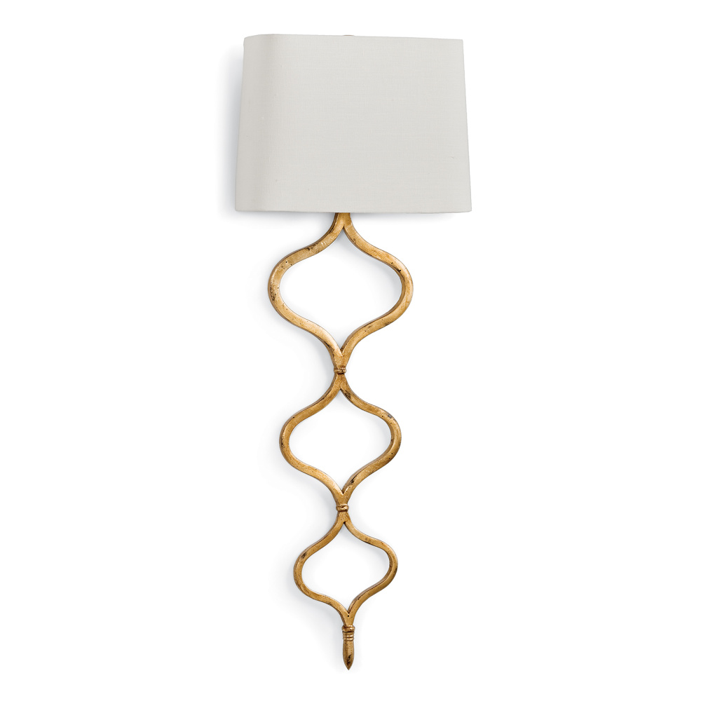 Regina Andrew Sinuous Sconce (Gold Leaf)