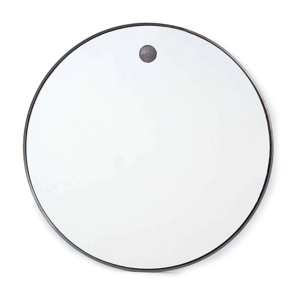 Regina Andrew Hanging Circular Mirror (Steel); Dimensions 36W x 36H x 1D