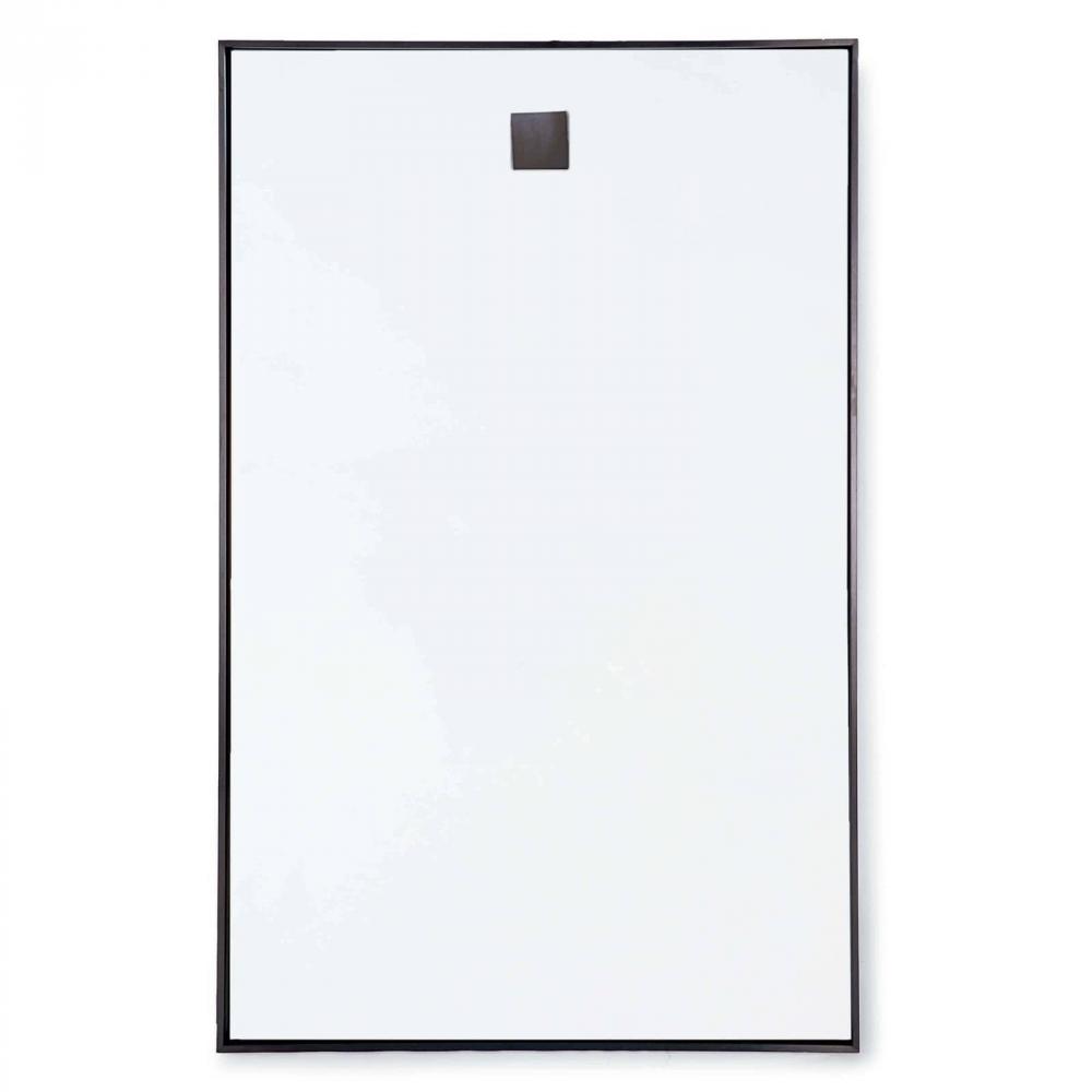 Regina Andrew Hanging Rectangle Mirror (Steel); Dimensions 28W x 44H x 1D