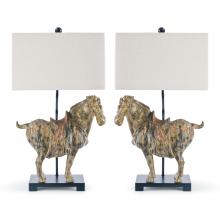 Regina Andrew 13-1111 - Regina Andrew Dynasty Horse Table Lamps Pair