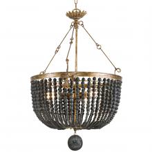 Regina Andrew 16-1082 - Fabian Wood Bead Chandelier
