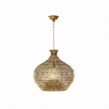 Regina Andrew 16-1570BRS - Regina Andrew Cupola Metal Pendant (Brass)