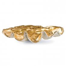Regina Andrew 20-1035 - Regina Andrew Golden Clam Bowl Large; Dimensions 20W x 5.5H x 12D