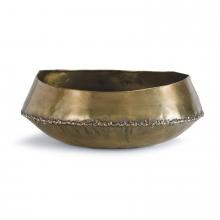 Regina Andrew 20-1202 - Regina Andrew Bedouin Bowl Large (Brass); Dimensions 12.25W x 5H x 12.25D