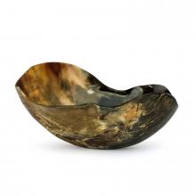 Regina Andrew 20-1253 - Regina Andrew Black Horn Bowl; Dimensions 12W x 5H x 9D