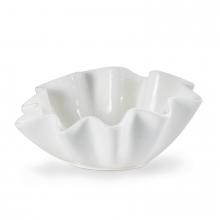 Regina Andrew 20-1269 - Regina Andrew Ruffle Ceramic Bowl Large; Dimensions 13W x 5H x 11.25D