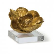 Regina Andrew 20-1286GL - Regina Andrew Magnolia Objet (Gold Leaf); Dimensions 6W x 5H x 6D