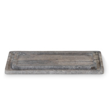 Regina Andrew 20-1624GRY - Regina Andrew Sutton Travertine Tray Set (Grey)