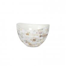 Regina Andrew 20-1626 - Regina Andrew Jake Bowl Small (Mother of Pearl); Dimensions 7.5W x 5H x 7.5D
