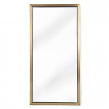 Regina Andrew 21-1047NB - Regina Andrew Rectangle Mirror (Natural Brass); Dimensions 24W x 48H x 2D