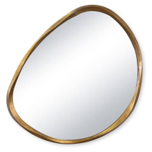 Regina Andrew 21-1161 - Regina Andrew Monte Mirror (Antique Gold Leaf); Dimensions 44W x 46H x 1.5D