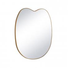 Regina Andrew 21-1174NB - Regina Andrew Mela Metal Mirror (Natural Brass); Dimensions 34.5W x 41.25H x 1.25D