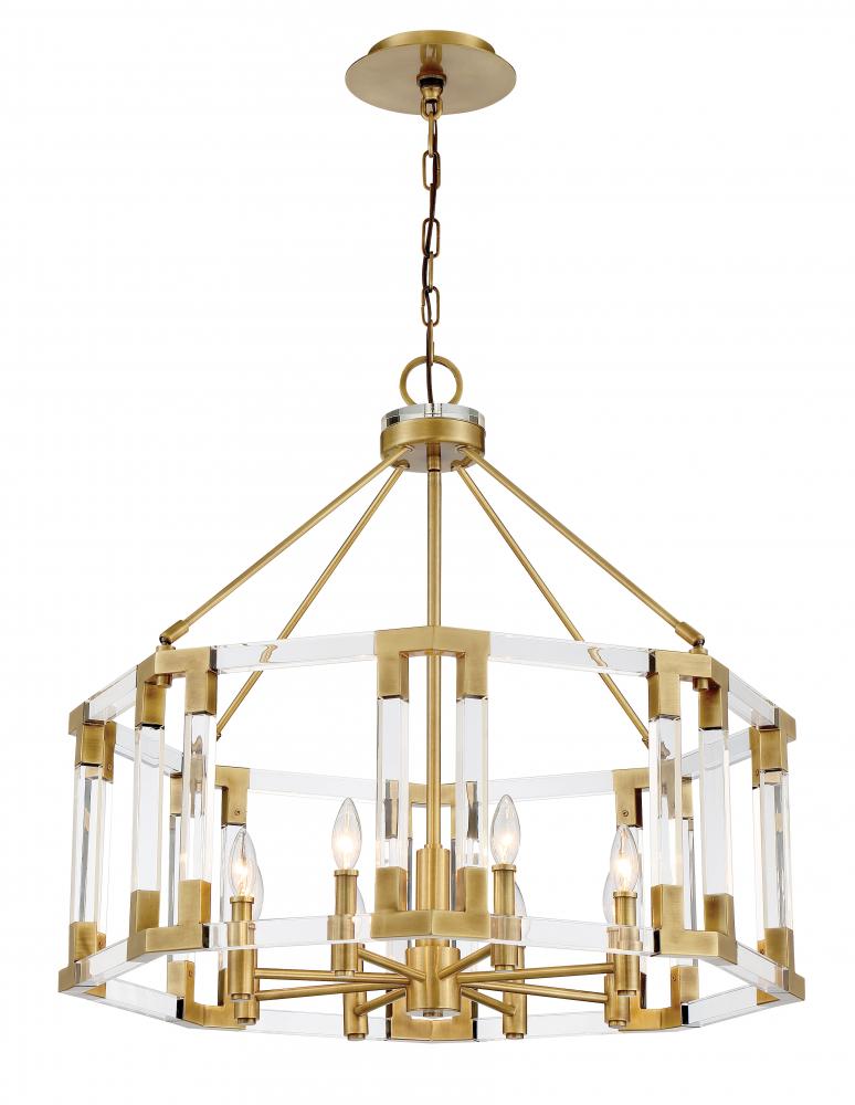 PRIMA VISTA - 8 LIGHTS CHANDELIER FIXTURE