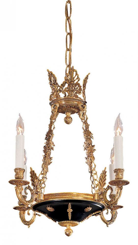 VINTAGE - 4 LIGHT CHANDELIER