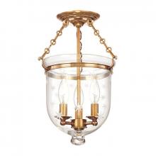 Hudson Valley 251-AGB-C3 - Hampton Semi Flush