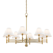 Hudson Valley MDS106-AGB - Classic No.1 Chandelier