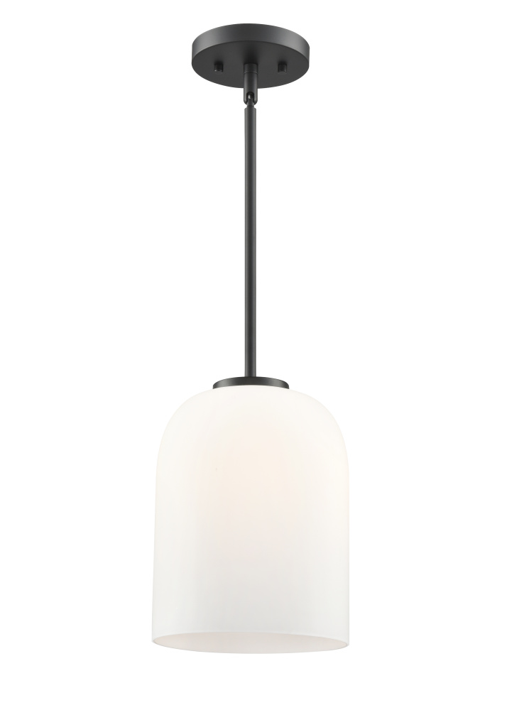 Laphia 8" Wide 1-Light Pendant - Matte Black