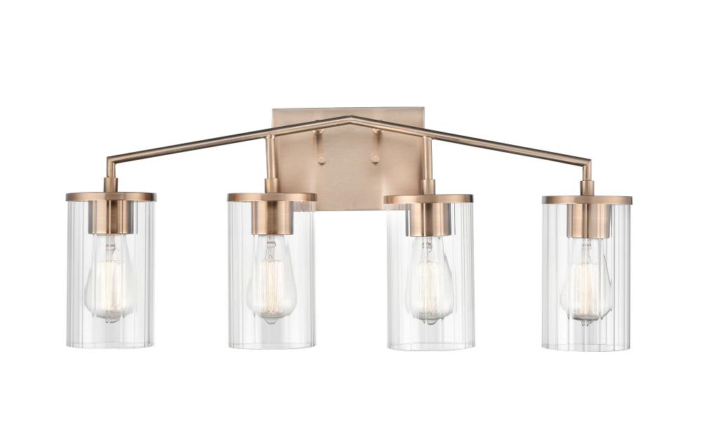 Beverlly 4-Light Vanity Modern Gold