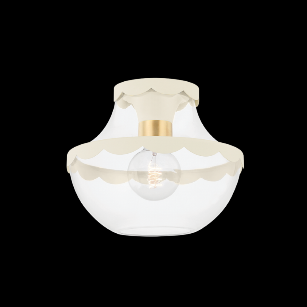 Alaina Semi Flush