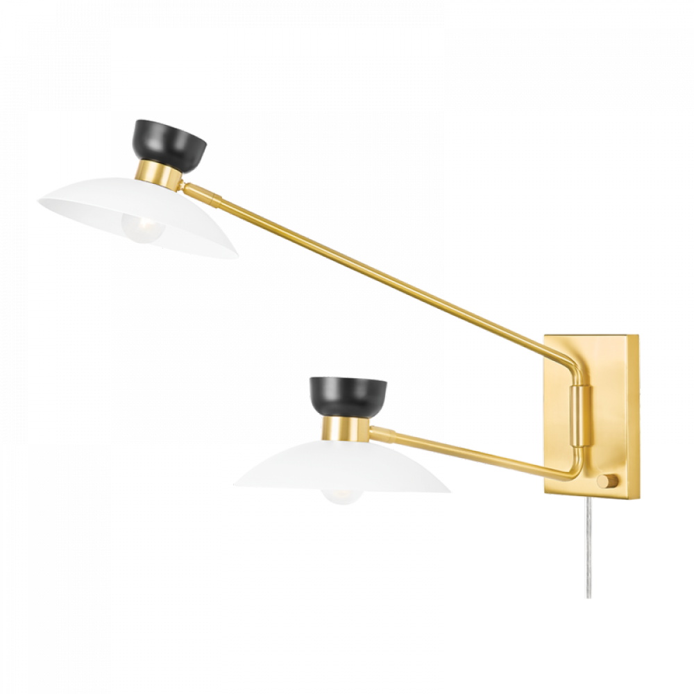 Whitley Plug-In Sconce