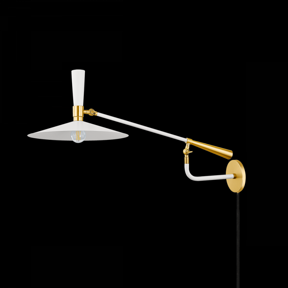 Milena Plug-In Wall Sconce