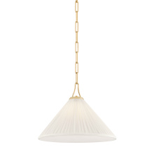 Mitzi by Hudson Valley Lighting H1076701S-AGB - Merida Pendant