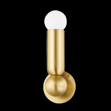 Mitzi by Hudson Valley Lighting H720101-AGB - Lolly Wall Sconce