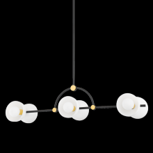 Mitzi by Hudson Valley Lighting H724906-AGB/TBK - Belle Island Light