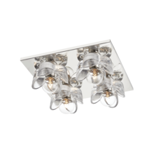 Mitzi by Hudson Valley Lighting H410504-PN - Shea Flush Mount