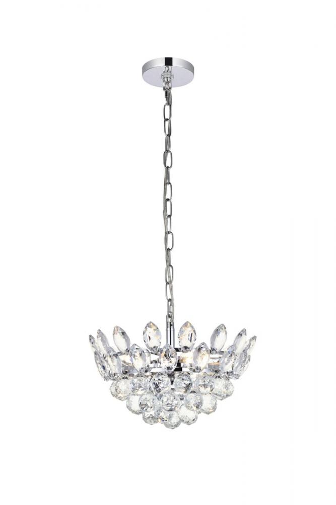 Emilia 14 inch pendant in chrome