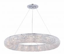 Elegant 2114G41C/RC - Paris 18 light Chrome Chandelier Clear Royal Cut Crystal