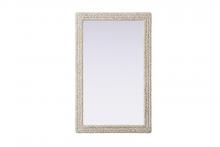 Elegant MR4A3555LN - Jute Rope Mirror 35''x55'' Linen White