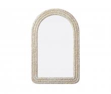 Elegant MR4G2742LN - Jute Rope Mirror 27''x42'' Linen White