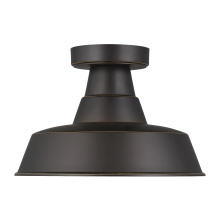 Visual Comfort & Co. Studio Collection 7837401EN3-71 - Barn Light One Light Outdoor Flush Mount