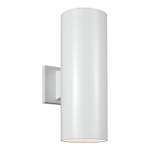 Visual Comfort & Co. Studio Collection 8313802-15 - Outdoor Cylinders Small Two Light Outdoor Wall Lantern